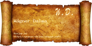 Wágner Dalma névjegykártya